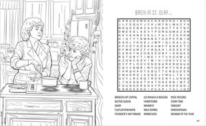 The Golden Girls Word Search, Quips, Quotes, and Coloring Book