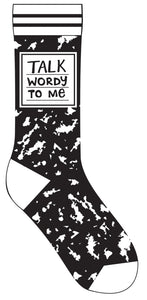 Talk Wordy to Me Socks