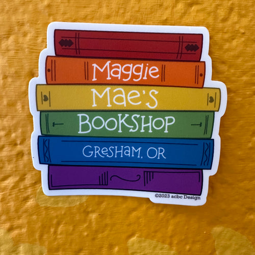 Maggie Mae’s Bookshop Sticker
