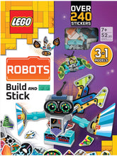 Lego Robots Build and Stick