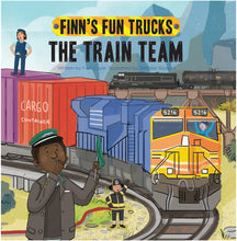 The Train Team : A Lift-the-Page Truck Book by Coyle
