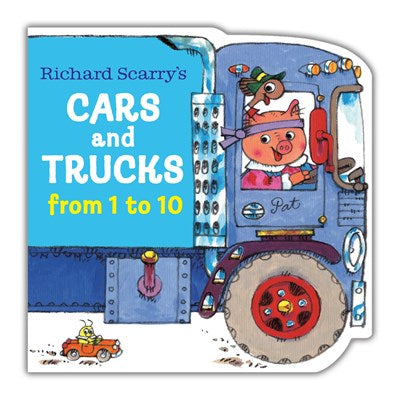 Cars And Trucks From 1 To 10 by Scarry