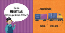 The Train Team : A Lift-the-Page Truck Book by Coyle