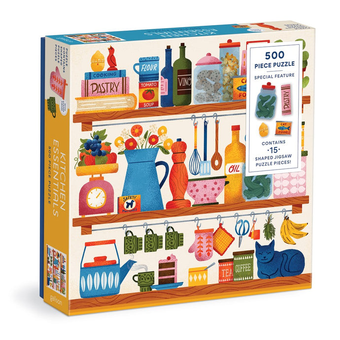 Kitchen Essentials 500 Piece Puzzle With Shaped Pieces