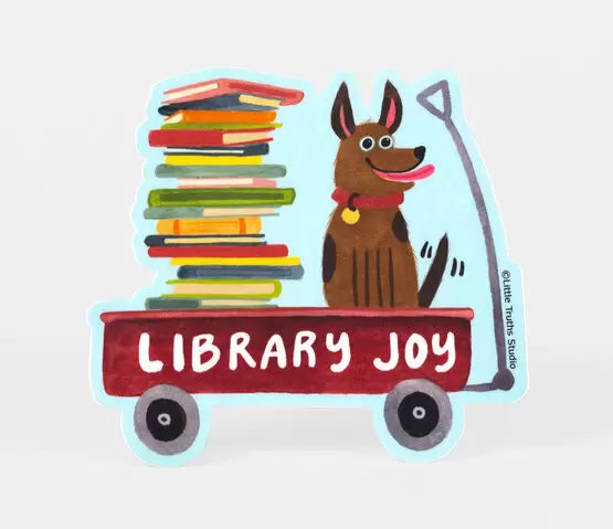 Library Joy Sticker