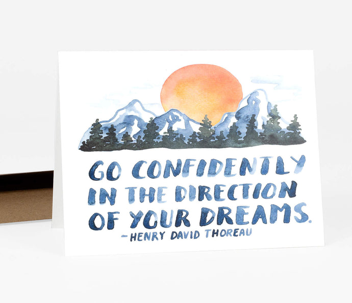 Go Confidently Card