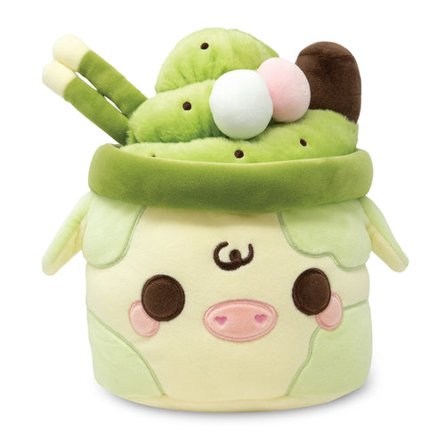 Matcha Mooshake (Cute Fluffy Dessert Food Plushie)