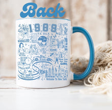 Taylor's Version 1989 Mug with Blue Handle