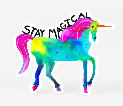Stay Magical Unicorn Sticker