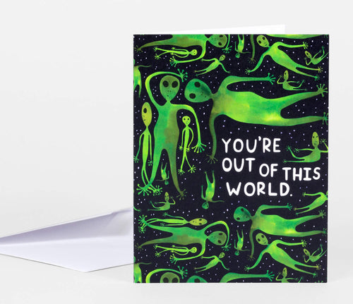 One Lane Road: You're Out of the World Card