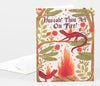 Huzzah! Thou Art On Fire Card