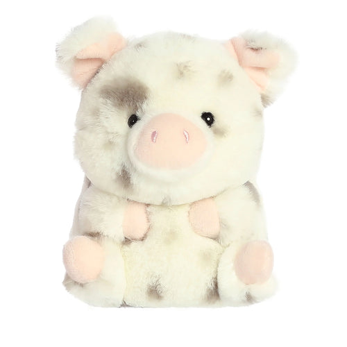Rolly Pet- Periwinkle Pig Plush