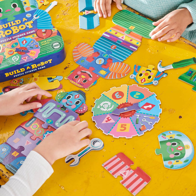 Build A Robot: Puzzle Spinner Game