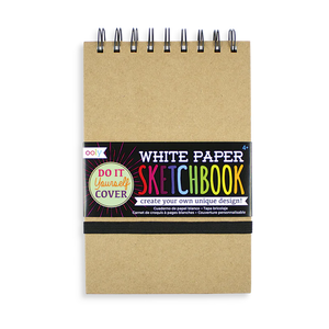 White DIY Cover Sketchbook (Small)