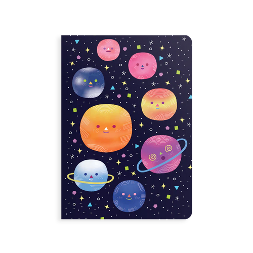 Planets Jot It Notebook