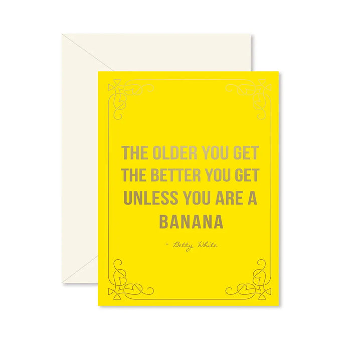 Banana Birthday Card