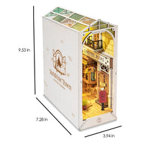 DIY Miniature House Sunshine Town Bookend