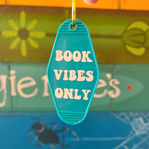 Blue Book Vibes Only Keychain