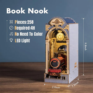 Diy Miniature House Book Nook Kit: Time Travel