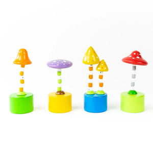 Magical Mushrooms Push Puppets