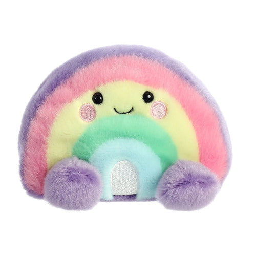 Palm Pal Vivi Rainbow Plush