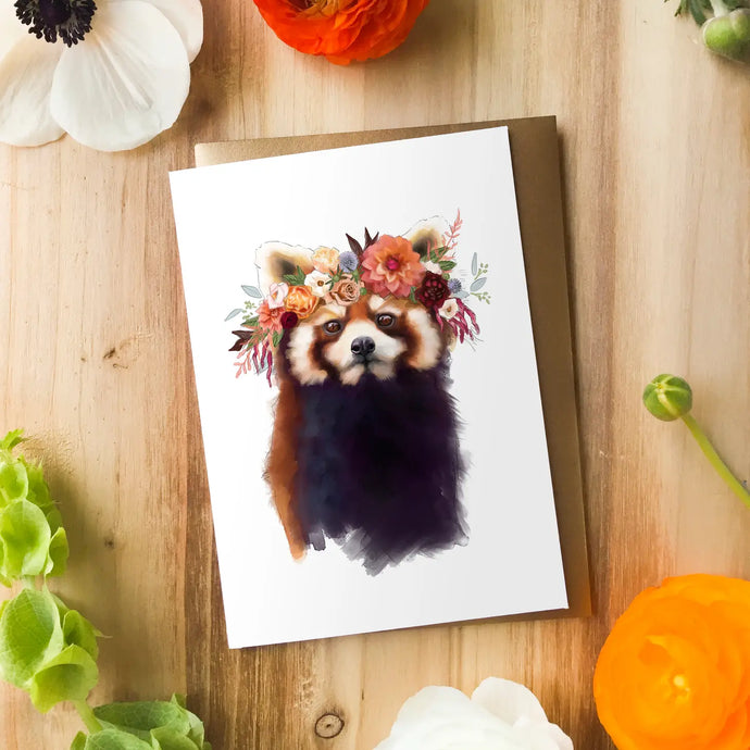 Red Panda Card