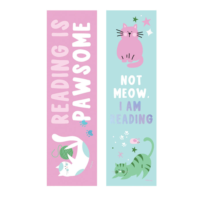 Reading Is Pawsome Bookmark Set