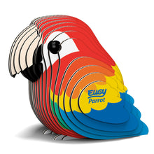 Eugy Parrot Puzzle 3D MOdel