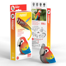 Eugy Parrot Puzzle 3D MOdel