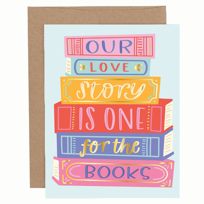 Our Love Story Greeting Card