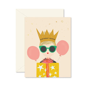 Birthday Queen Card