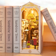DIY Miniature House Sunshine Town Bookend