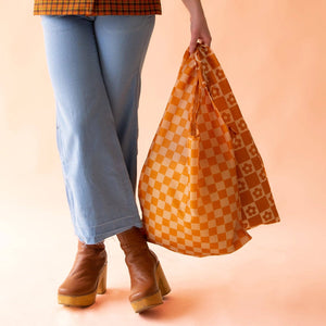 Playa Check Reusable Bag