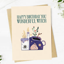 "Happy Birthday You Wonderful Witch" Birthday Card