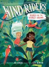 Wind Riders (#2) Search for the Scarlet Macaws by Marlin