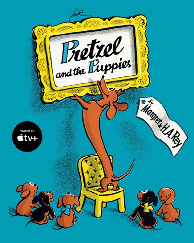 Pretzel and the Puppies by Rey