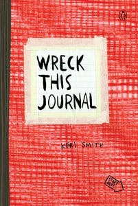 Wreck This Journal-Red