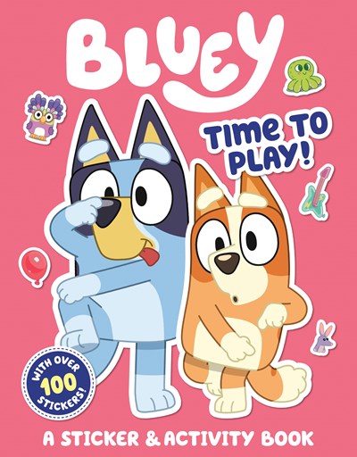 Bluey Time to Play Sticker and Activity Book