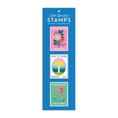 Stamps Magnetic Bookmarks