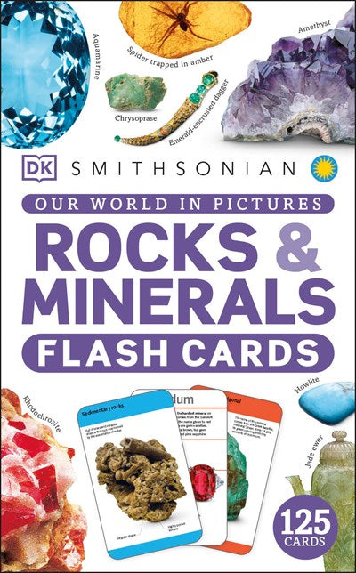 Smithsonian Rocks and Minerals Flash Cards