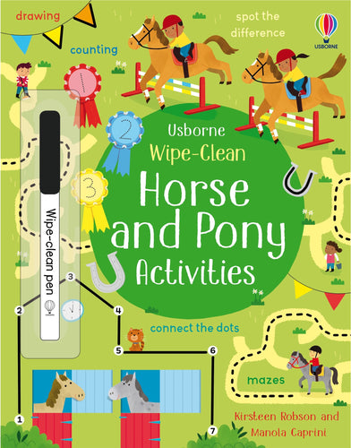Wipe Clean Horse and Pony Activities