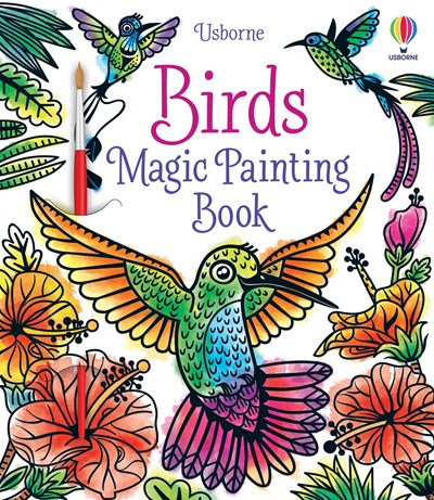 Magic Painting Book Birds