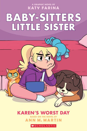 Karen's Worst Day (Baby Sitters Little Sisters GN #3) by Martin