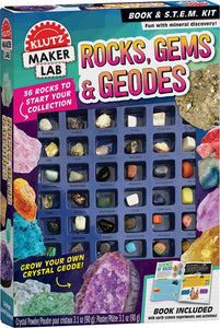 Rocks, Gems & Geodes Book Stem Kit