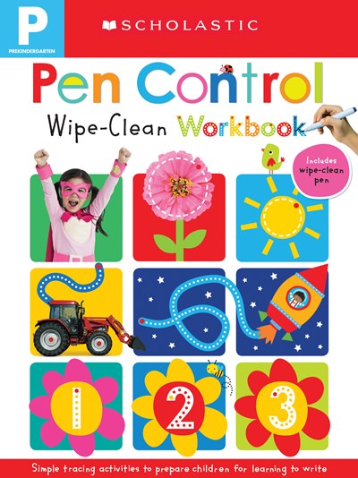 Pre Kinder Pen Control Wipe Clean Workbook