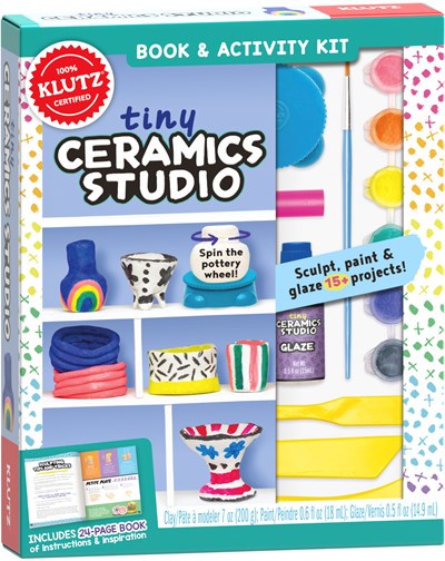 Tiny Ceramic Studio Book and Activity Kit