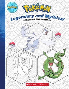 Pokemon Legendary and Mythical Coloring Adventures