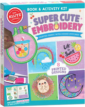 Super Cute Embroidery Book and Activity Kit