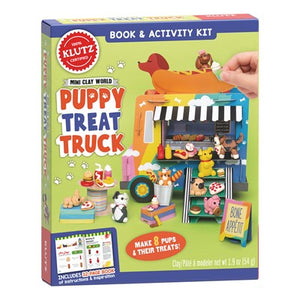 Mini Clay World: Puppy Treat Truck Book and Activity Kit