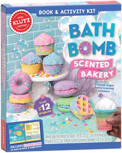 Scented Bakery Bath Bomb Book and Activity Kit